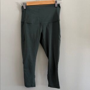 Zella Forest Green High-Rise Leggings
